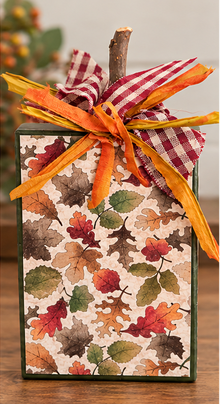 Rustic Fall Wood Pumpkin Set - Image 5