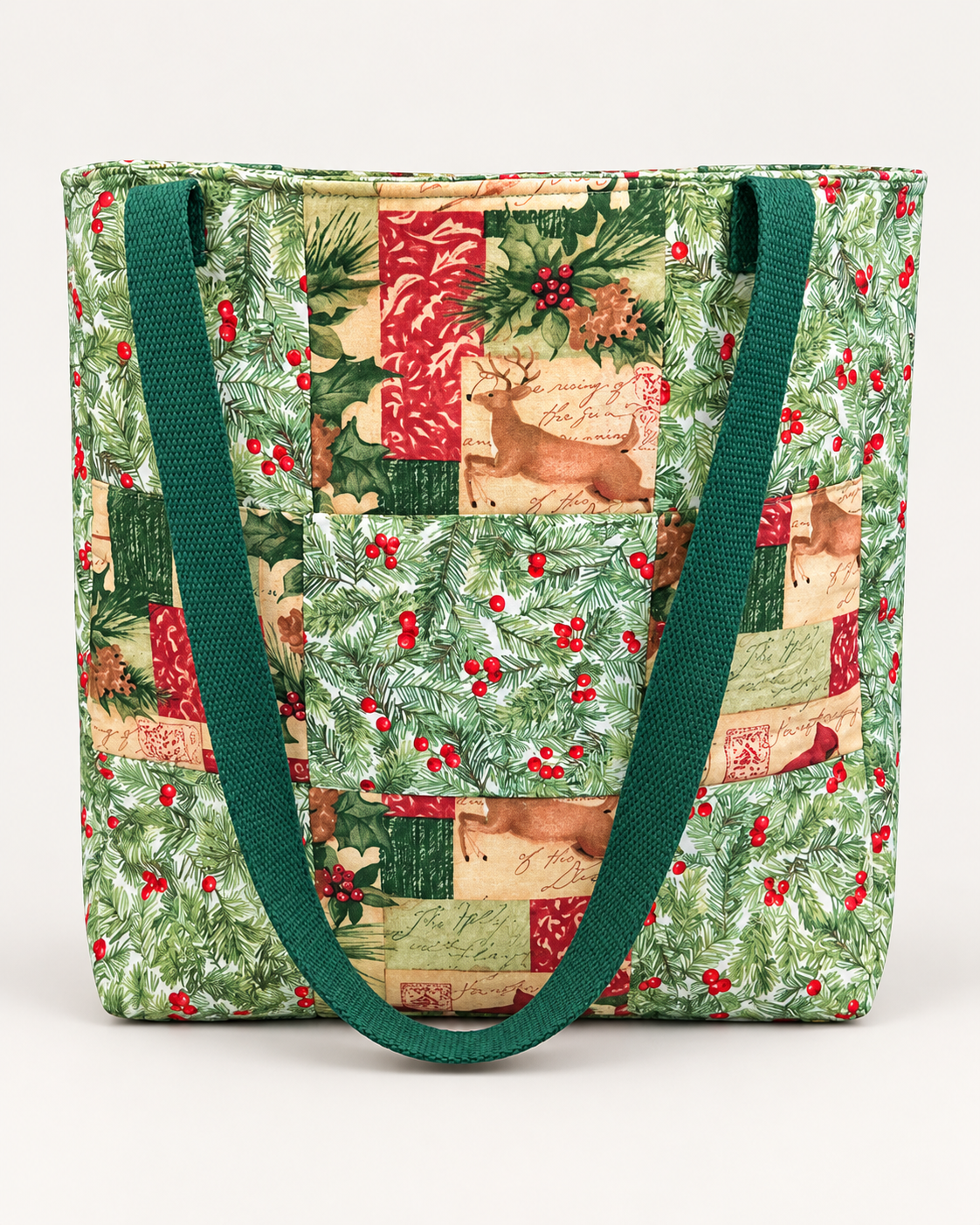 Winter Handmade Tote Handbag - Image 3