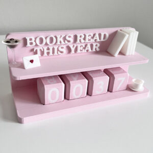 Pretty In Pink Books Read Counter