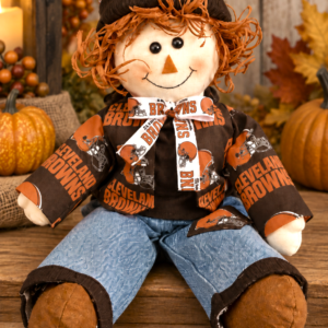 Handmade Cleveland Browns Scarecrow Doll