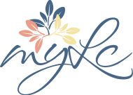 Mykle logo with stylized leaves.